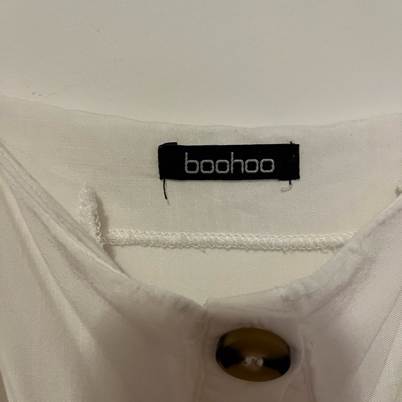 BOOHOO white button sundress - Picture 4 of 4